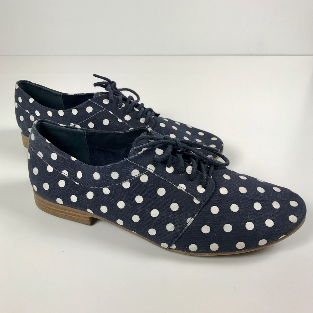 Gap | Navy Canvas | Polka-dot | S 10|